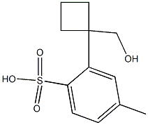 4-甲基苯磺酸环丁基甲基酯分子式结构图