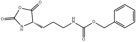 CARBAMIC ACID, N-[3-[(4S)-2,5-DIOXO-4-OXAZOLIDINYL]PROPYL]-, PHENYLMETHYL ESTER分子式结构图