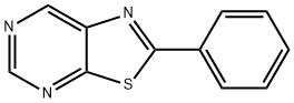 2-Phenylthiazolo[5,4-d]pyrimidine分子式结构图