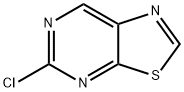 5-氯[1,3]噻唑并[5,4-D]嘧啶分子式结构图