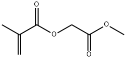 2-氧代乙氧基甲基2-甲基丙-2-烯酸酯分子式结构图