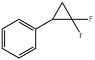 1,1-二氟-2-苯基环丙烷分子式结构图