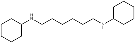 N,N'-DICYCLOHEXYL-HEXANE-1,6-DIAMINE分子式结构图