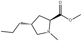 (4R)-1-Methyl-4-propyl-L-proline Methyl Ester分子式结构图