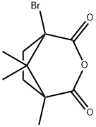 1-溴-5,8,8-三甲基-3-氧杂双环[3.2.1]辛E-2,4-二酮分子式结构图