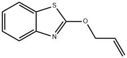 Benzothiazole, 2-(2-propenyloxy)- (9CI)分子式结构图