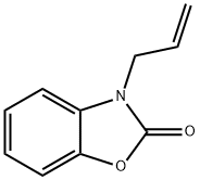 3-Allylbenzoxazol-2(3H)-one分子式结构图