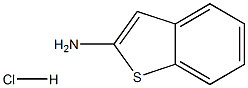 苯并[B]噻吩-2-胺盐酸盐分子式结构图