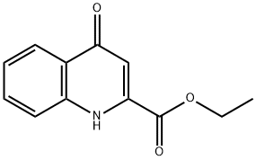 4-氧代-1,4-二氢喹啉-2-羧酸乙酯分子式结构图