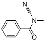 Benzamide, N-cyano-N-methyl- (8CI,9CI)分子式结构图