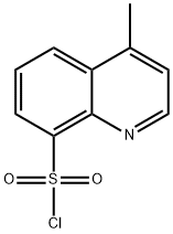 4-甲基喹啉-8-磺酰氯化分子式结构图