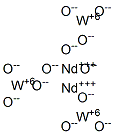 dineodymium tritungsten dodecaoxide 分子式结构图