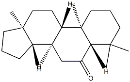 4,4-Dimethyl-5α-androstan-6-one分子式结构图