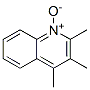 2,3,4-Trimethylquinoline 1-oxide分子式结构图