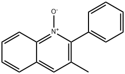 3-Methyl-2-phenylquinoline 1-oxide分子式结构图