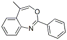 5-Methyl-2-phenyl-3,1-benzoxazepine分子式结构图