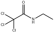 AcetaMide, 2,2,2-trichloro-N-ethyl-分子式结构图