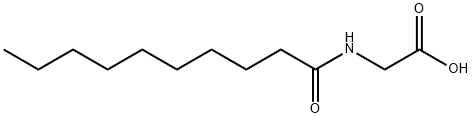 N-DECANOYLGLYCINE分子式结构图