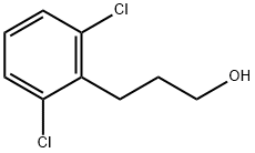 3-(2,6-DICHLORO-PHENYL)-PROPAN-1-OL分子式结构图