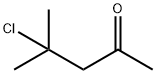 4-氯-4-甲基戊烷-2-酮分子式结构图