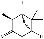 2,6,6-TRIMETHYLBICYCLO[3.1.1]HEPTAN-3-ONE分子式结构图