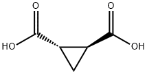 (1S,2S)-环丙烷-1,2-二羧酸分子式结构图