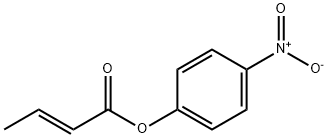 (E)-2-Butenoic acid 4-nitrophenyl ester分子式结构图