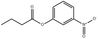 Butanoic acid m-nitrophenyl ester分子式结构图