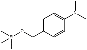 Trimethyl(p-dimethylaminobenzyloxy)silane分子式结构图