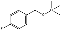 p-Fluorobenzyloxytrimethylsilane分子式结构图