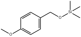 (4-Methoxybenzyl)(trimethylsilyl) ether分子式结构图