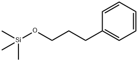 (Trimethylsilyl)hydrocinnamyl ether分子式结构图