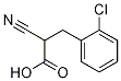 3-(2-chlorophenyl)-2-cyanopropanoic acid分子式结构图