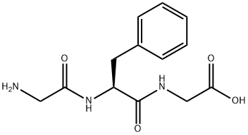 H-GLY-PHE-GLY-OH分子式结构图