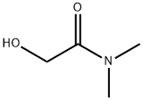 2-羟基-N,N-二甲基乙酰胺分子式结构图