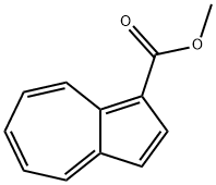 1-Azulenecarboxylic acid methyl ester分子式结构图