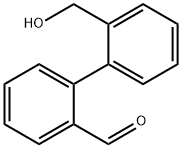 [1,1'-Biphenyl]-2-carboxaldehyde, 2'-(hydroxyMethyl)-分子式结构图