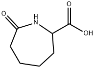 7-氧代氮杂环庚烷-2-羧酸分子式结构图