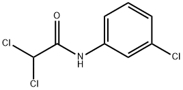 2,2-二氯-N-(3-氯苯基)乙酰胺分子式结构图