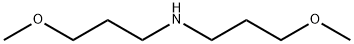 双(3-甲氧基丙基)胺分子式结构图