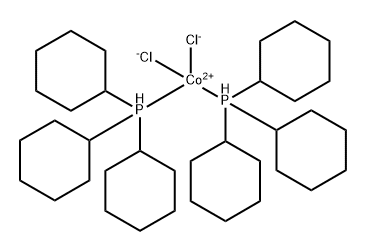 COCL2(PCY3)2分子式结构图