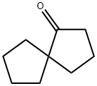 螺[4.4]壬南-1-酮分子式结构图