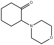 2-(Morpholin-4-yl)cyclohexan-1-one分子式结构图