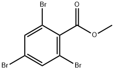 2,4,6-溴代苯甲酸甲酯分子式结构图