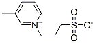 3-甲基-1-(3-磺基丙基)-吡啶鎓内盐分子式结构图