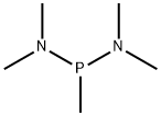 BIS(DIMETHYLAMINO)METHYLPHOSPHINE分子式结构图