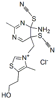 硫胺素硫氰酸盐分子式结构图