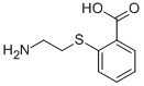 2-(2-氨基乙硫基)苯甲酸盐酸盐分子式结构图