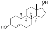 4-ANDROSTEN-3-ALPHA, 17-ALPHA-DIOL分子式结构图