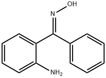 (E)-(2-氨基苯基)(苯基)甲酮肟分子式结构图